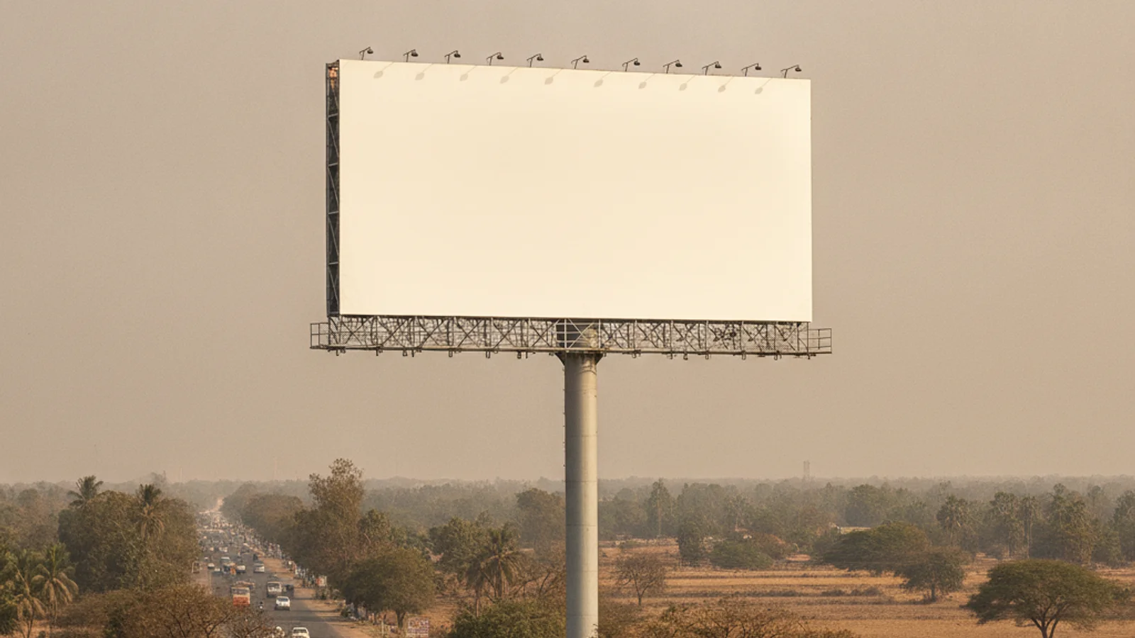 Hoarding at Yerramukkapalli, Kadapa — 50x25 ft non-lit outdoor advertising