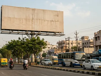 Hoarding at Chiraiyatand, Patna, Patna — outdoor advertising