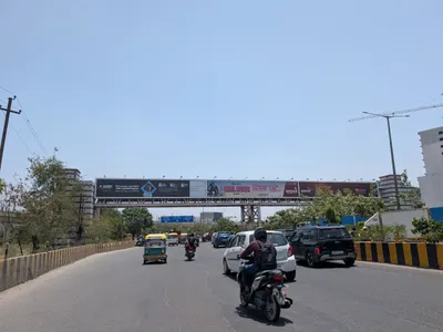 Metro Pillar at Swasthya Vihar, Delhi — outdoor advertising