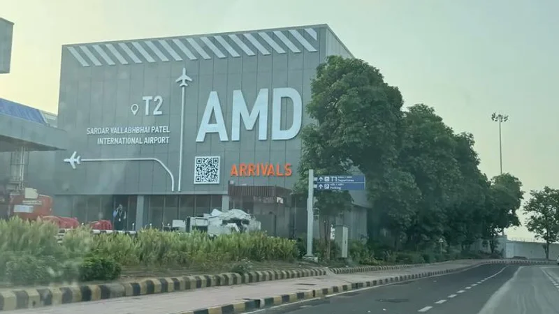 Airport at Ahmedabad Airport, Ahmedabad — outdoor advertising