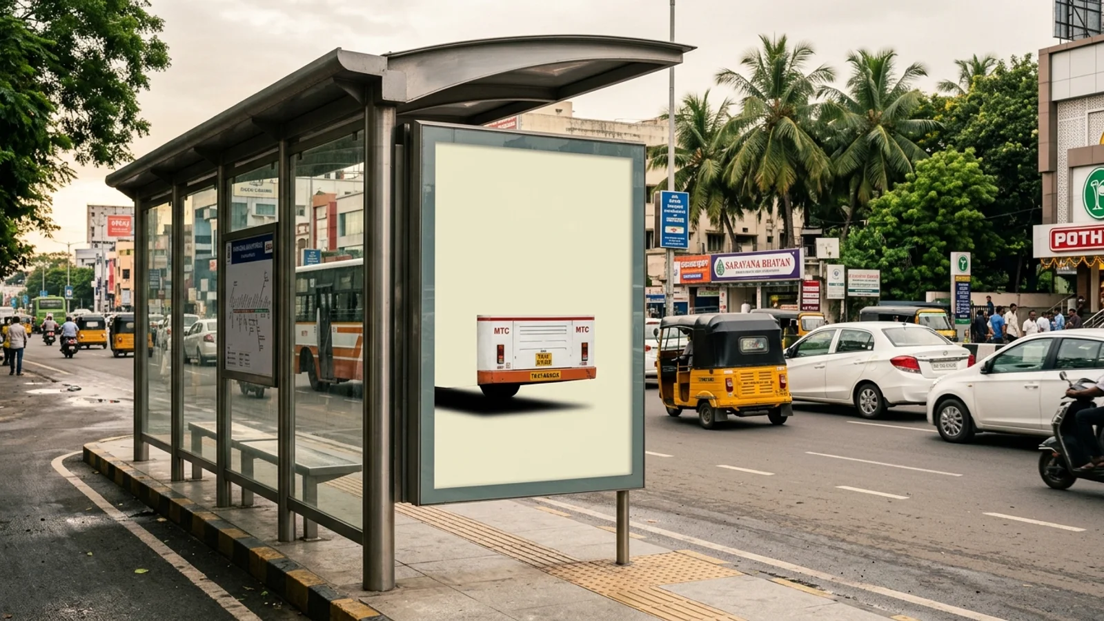 Hoarding at Medavakkam, Chennai — 20x25 ft non-lit outdoor advertising