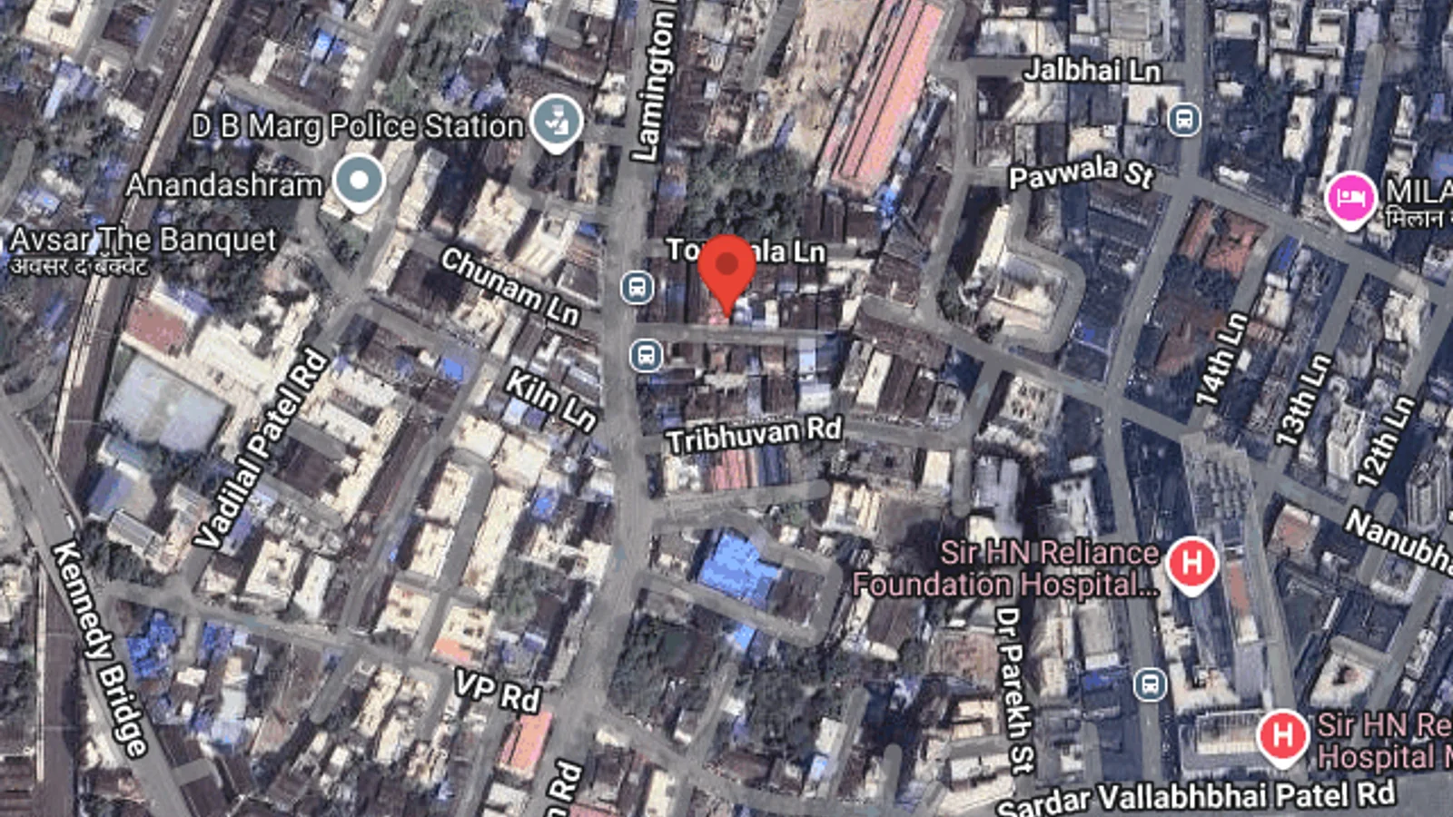 Bus Queue Shelter — Grant Road, Mumbai — CupShup