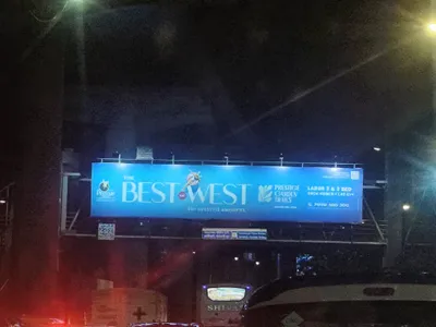 Bus Queue Shelter at Bus Shelter - Colaba Mumbai, 92419, Mumbai — outdoor advertising