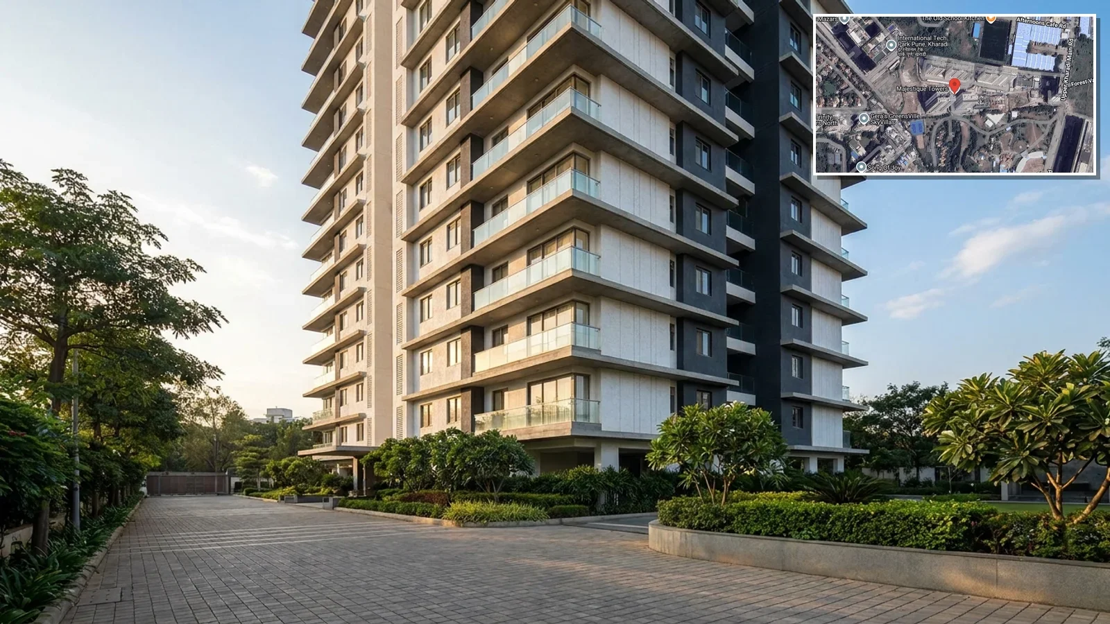 Residential at MAJESTIQUE TOWERS, Pune — CupShup