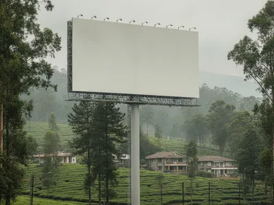 Hoarding at , Vannarpet, Ooty, 64223, Ooty — outdoor advertising