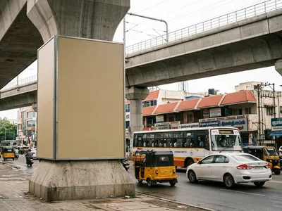 Bus Queue Shelter at Bus Shelter - Chennai, 25464, Chennai — outdoor advertising