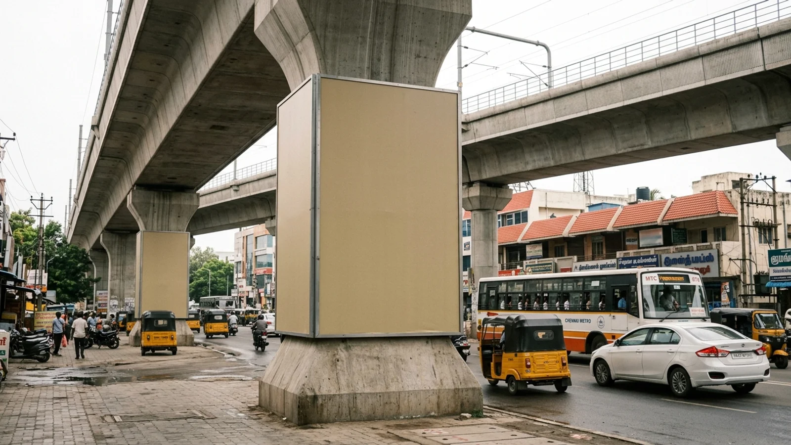 Bus Queue Shelter — Chennai — CupShup