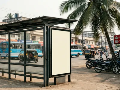 Hoarding at Chittethukara Kakkanad, 72610, Kochi — outdoor advertising