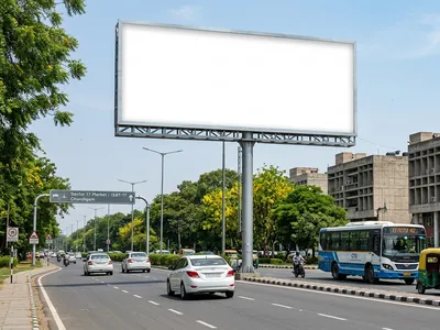Bus Queue Shelter at Bus Shelter - Daria Chandigarh, 15817, Chandigarh — outdoor advertising