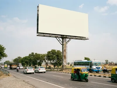 Hoarding at Patel Nagar Bhiwani, 68666, Bhiwani — outdoor advertising