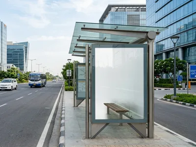 Hoarding at Swasthya Vihar, Delhi — outdoor advertising