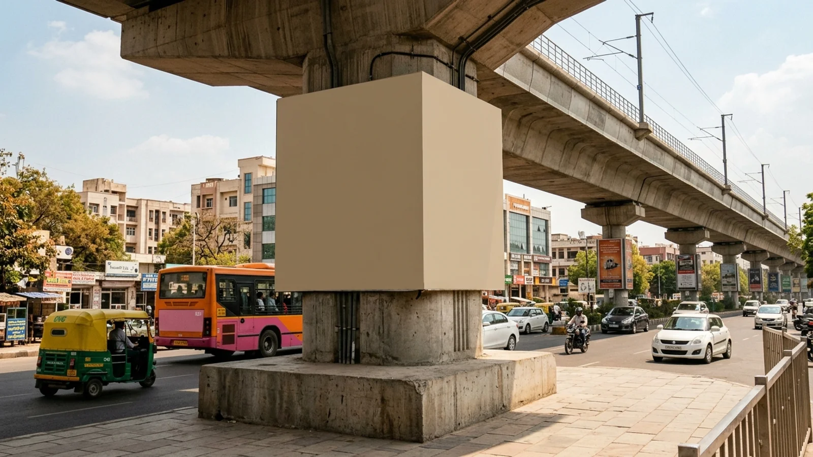Hoarding in Jaipur — 16x8 ft non-lit outdoor advertising