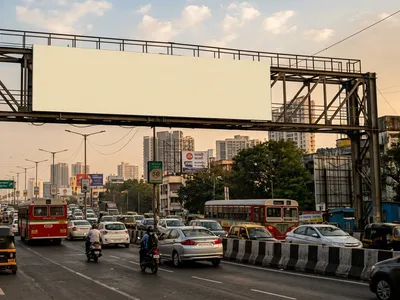 Gantry at Kandivali East, Mumbai — outdoor advertising