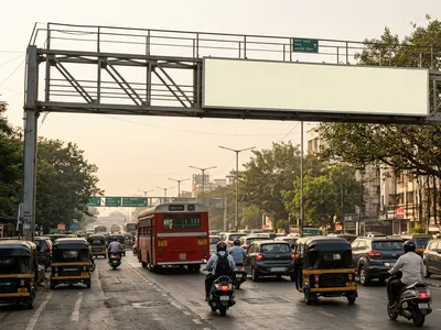 Bus Queue Shelter at Bus Shelter - Andheri East Mumbai, 98685, Mumbai — outdoor advertising