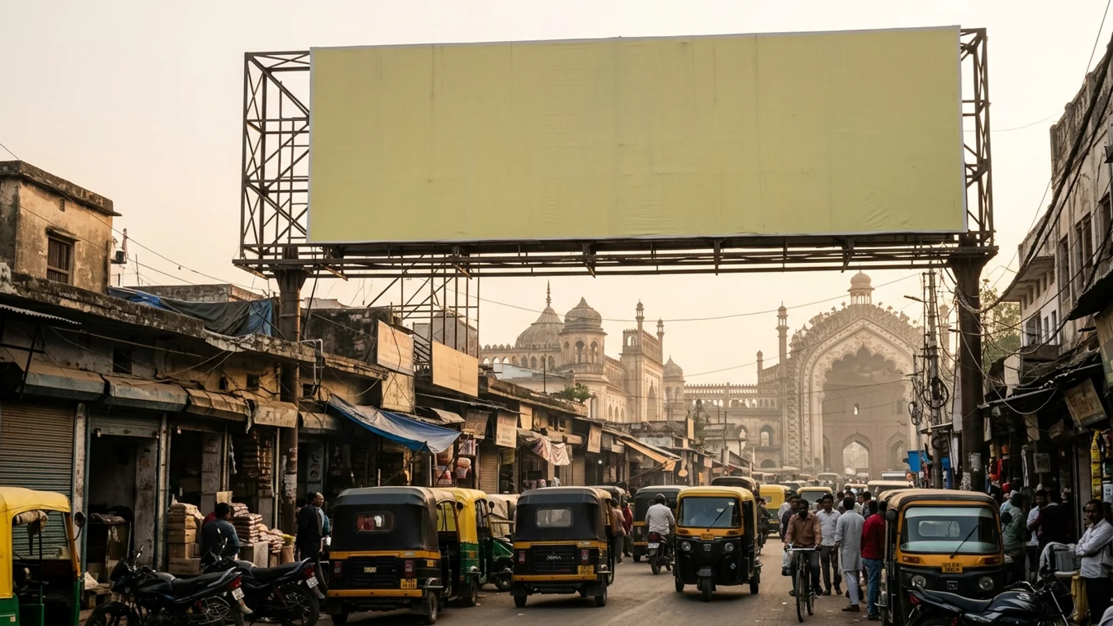 Hoarding in Lucknow — 70x20 ft non-lit outdoor advertising
