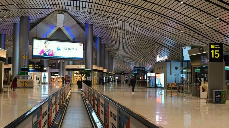 Airport at Hyderabad Airport, Hyderabad — outdoor advertising