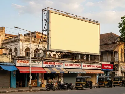 Hoarding at A. S. Rao Nagar Secunderabad, 50529, Secunderabad — outdoor advertising