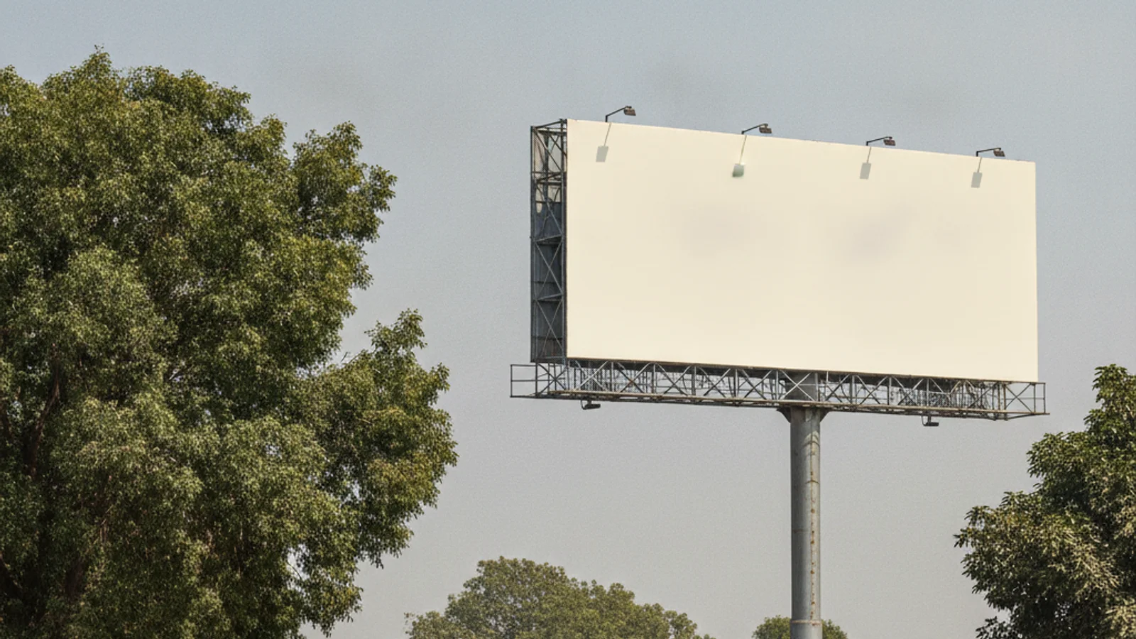 Hoarding at Peeranpur, Fatehpur — 20x10 ft non-lit outdoor advertising