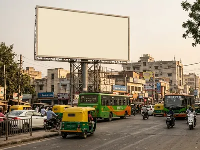 Hoarding at Indira Nagar Patna, 15014, Patna — outdoor advertising