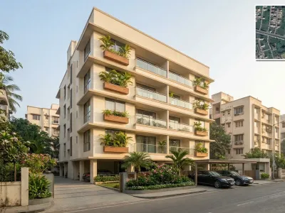 Apartment_society at ARENA HOUSING, Kolkata — outdoor advertising