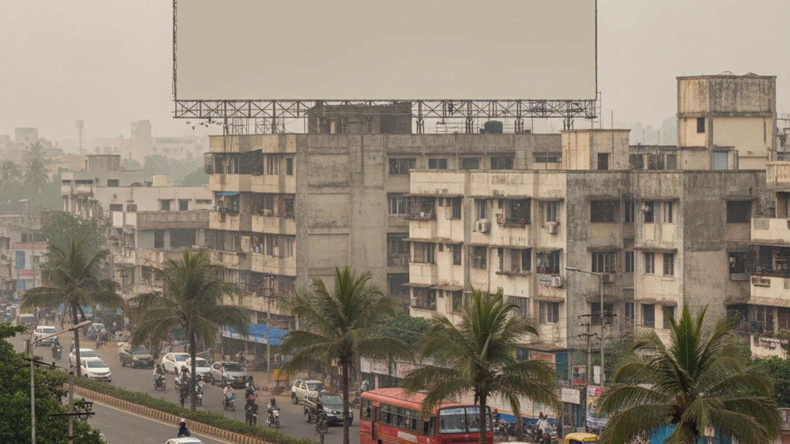 Hoarding at Virar West Virar, Vasai-Virar — 20x10 ft non-lit outdoor advertising
