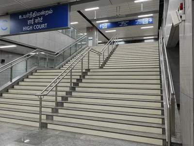 Lift Branding at Lift Branding at Metro Station Saidapet, Chennai, Chennai — outdoor advertising