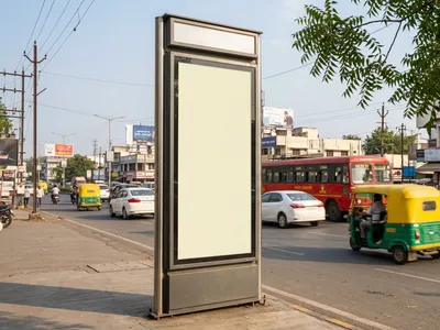 Hoarding at New Pandit Colony Nashik, 45512, Nashik — outdoor advertising