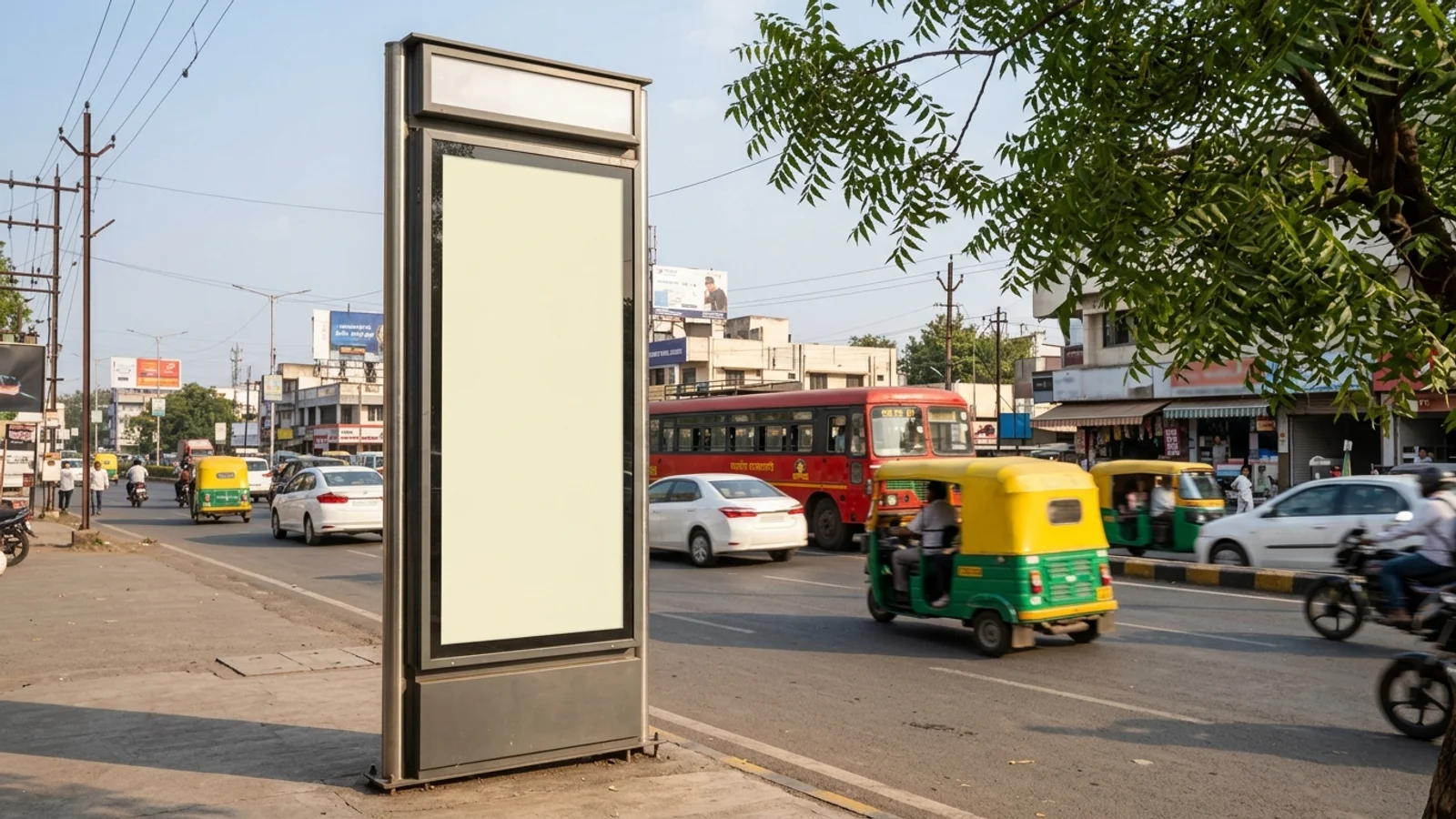Hoarding at General Vaidya Nagar, Nashik — 30x30 ft non-lit outdoor advertising