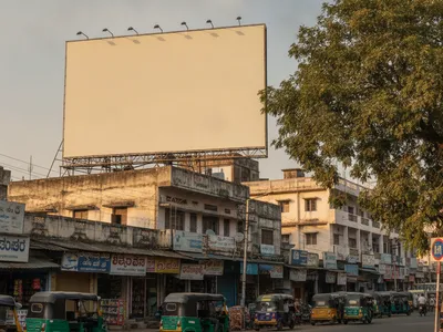 Hoarding at DavanagereDavanagere, 66156, Davanagere — outdoor advertising