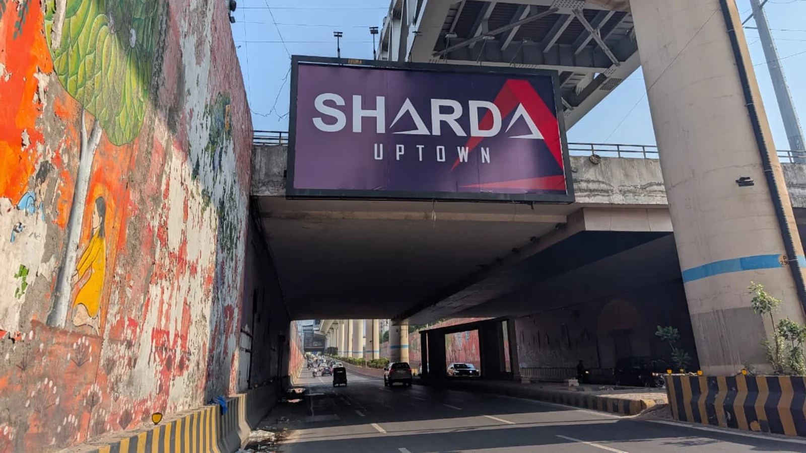 Hoarding in Delhi — 20x10 ft front-lit outdoor advertising
