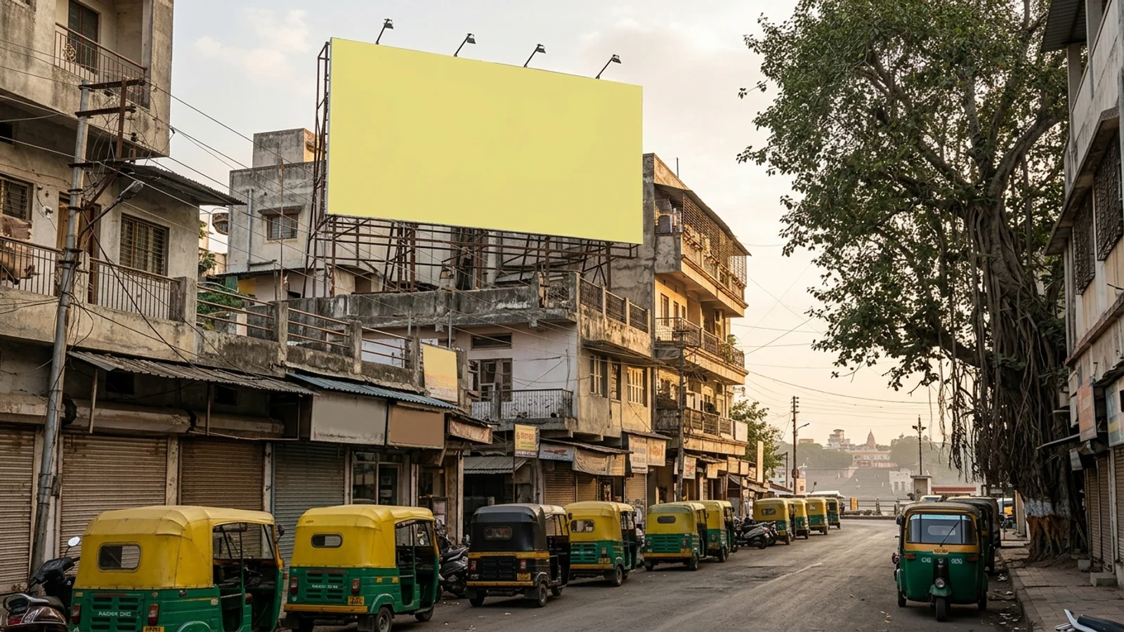 Hoarding at Deolali Gaon, Nashik — 30x30 ft non-lit outdoor advertising