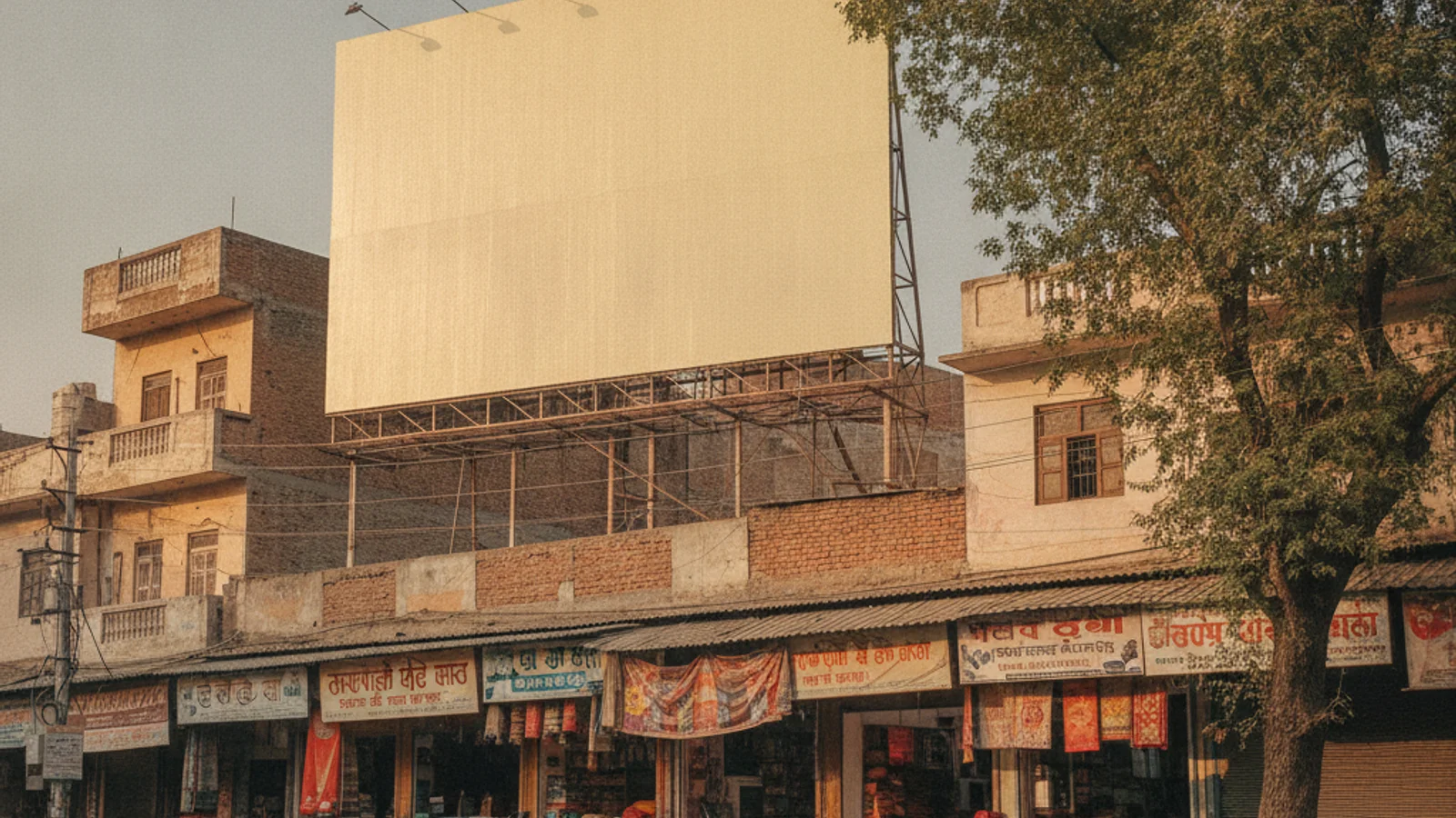 Hoarding at Sat Kartar Nagar, Panipat — 20x10 ft non-lit outdoor advertising