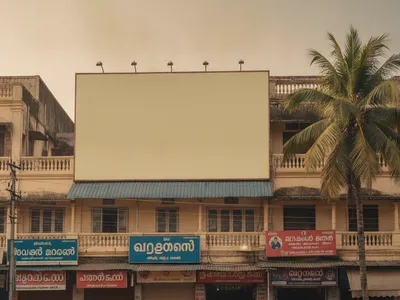 Hoarding at Chandranagar Colony Palakkad, 36088, Palakkad — outdoor advertising