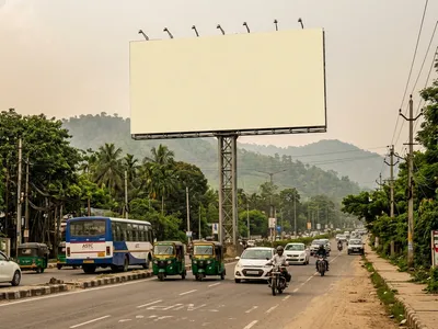 Hoarding at Azara Guwahati, 60592, Guwahati — outdoor advertising