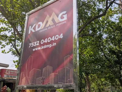 Digital OOH at Connaught Place, Delhi — outdoor advertising