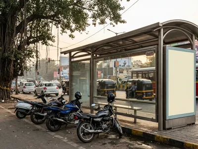 Hoarding at Panvel Navi, Mumbai — outdoor advertising