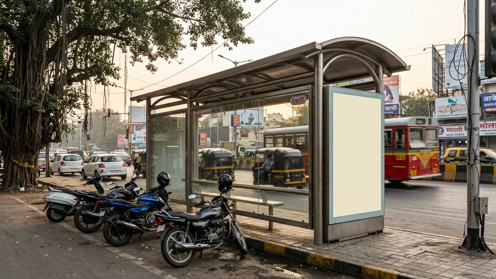 Hoarding at Panvel Navi, Mumbai — 20x21 ft non-lit outdoor advertising