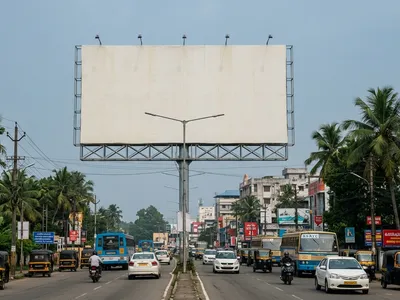 Bus Queue Shelter at Bus Shelter - Edappally Kochi, 23619, Kochi — outdoor advertising