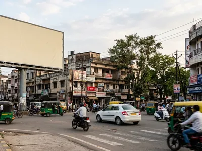 Hoarding at Shivpuri, Bokaro, 33030, Bokaro Steel City — outdoor advertising