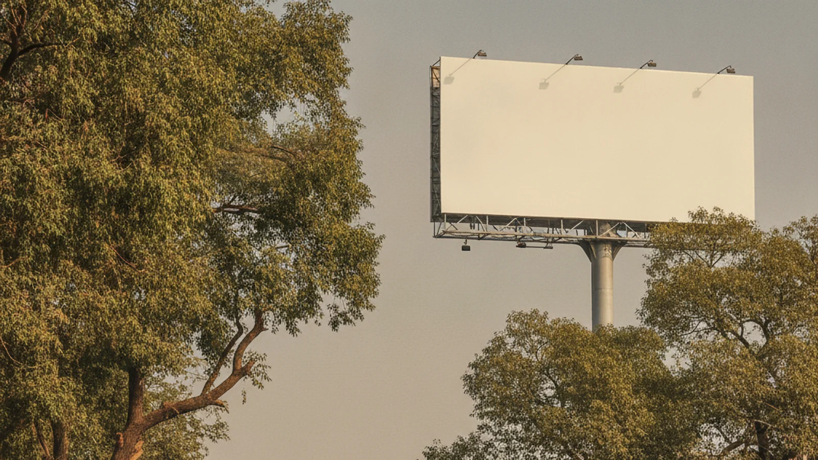 Hoarding at Khammam VDOs Colony, Khammam — 40x25 ft non-lit outdoor advertising