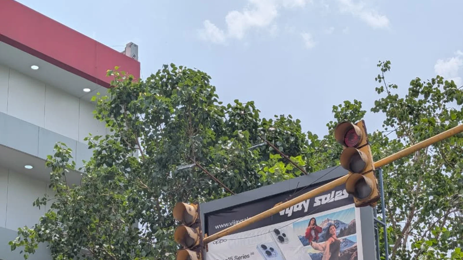 Hoarding in Delhi — 12x6 ft back-lit outdoor advertising