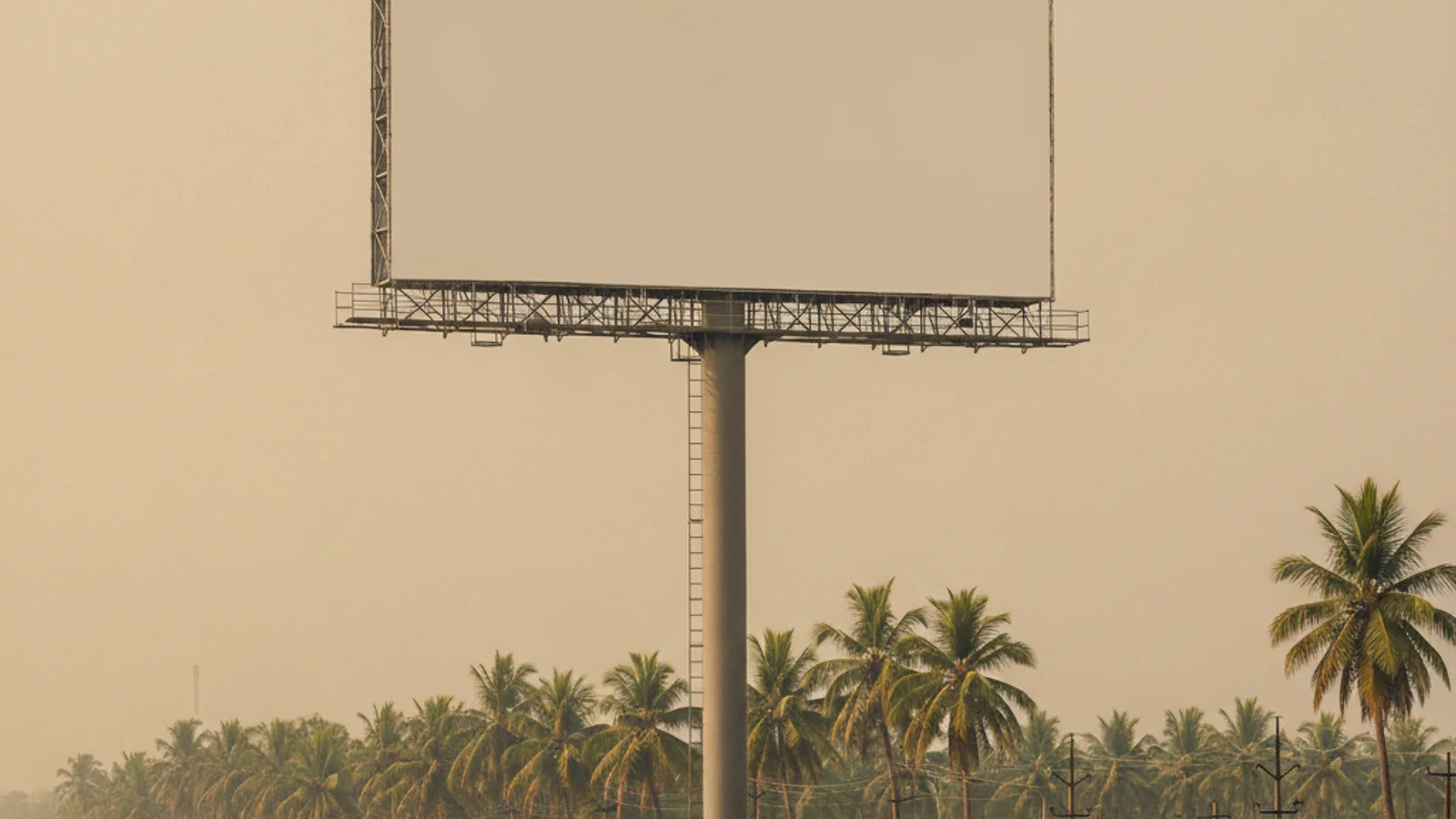 Hoarding at V V Nagar, Mandya — 30x32 ft non-lit outdoor advertising