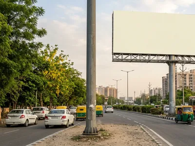 Hoarding at Charbagh Lucknow, 55889, Lucknow — outdoor advertising