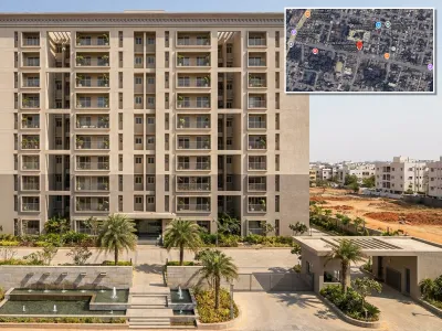 Apartment_society at ABHISHEK PARADISE, Kolkata — outdoor advertising