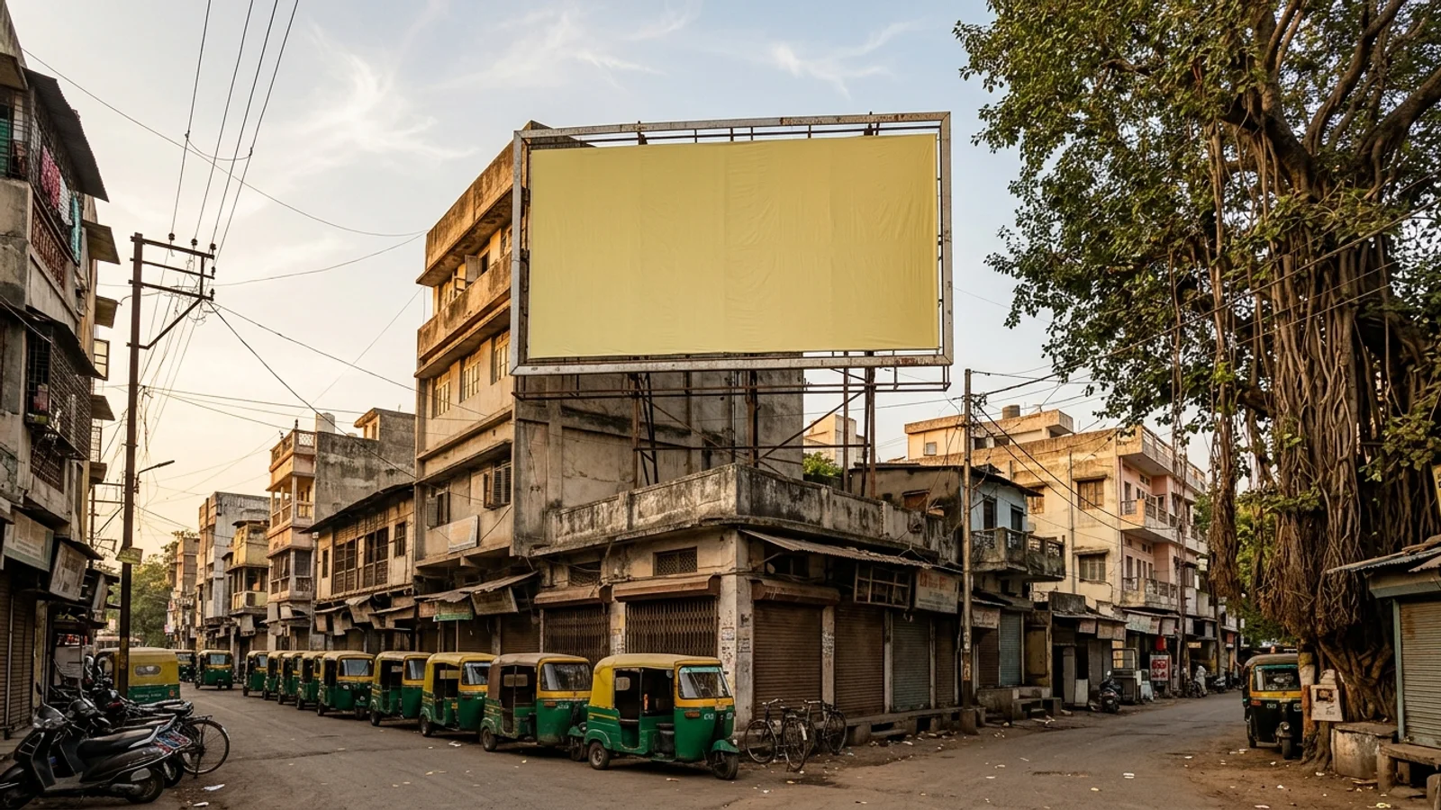 Hoarding at Airport Colony,, Nagpur — 41x41 ft front-lit outdoor advertising