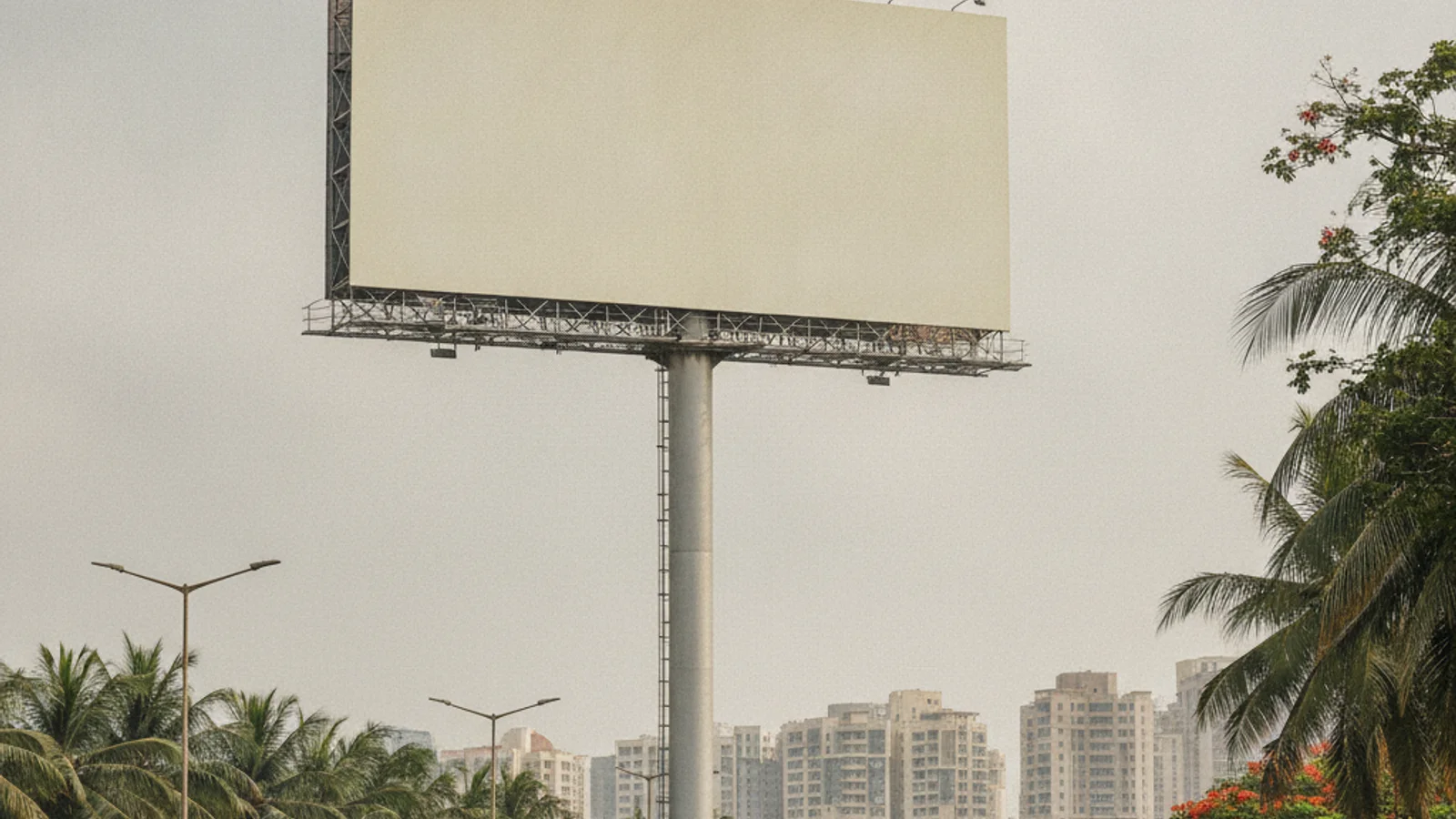 Bus Queue Shelter at Thane West, Thane — back-lit outdoor advertising