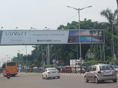 Hoarding in Kolkata — outdoor advertising