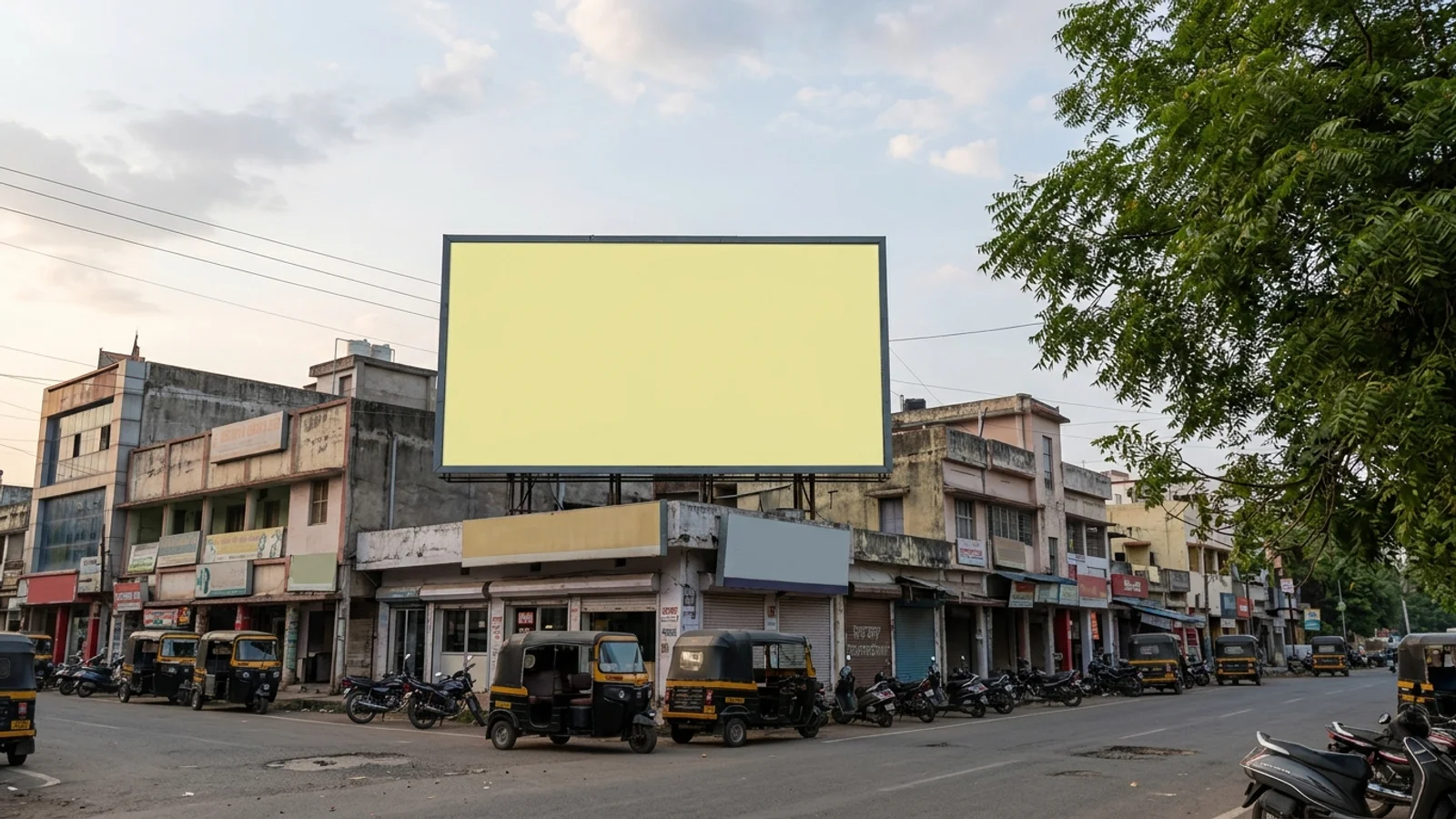 Hoarding at Shivpuri Colony, Bokaro, Bokaro Steel City — 20x20 ft non-lit outdoor advertising