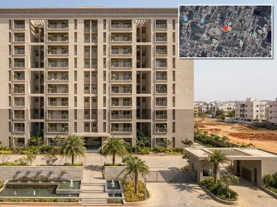 Apartment_society at BIDYAKUT ABASAN, Kolkata — outdoor advertising