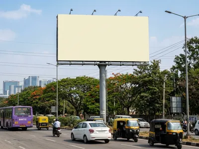 Bus Queue Shelter at Bus Shelter - HBR Layout Bengaluru, 30454, Bangalore — outdoor advertising